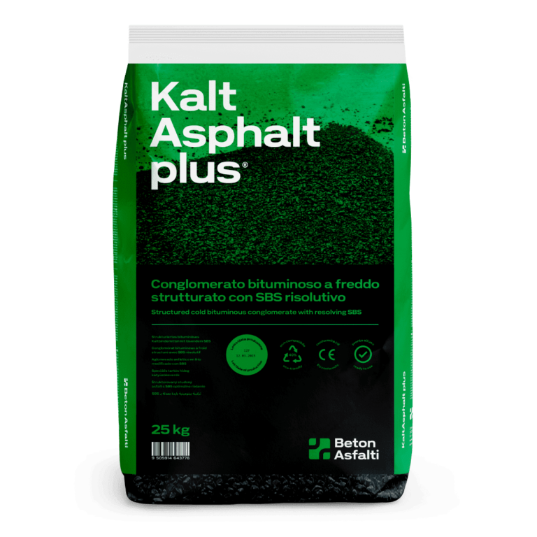 Kaugummiasphalt® 0-5mm 25 kg im Sack, Kaltasphalt Reparaturasphalt